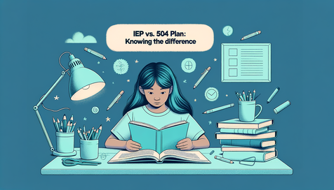 IEP vs. 504 Plan: Knowing the Difference