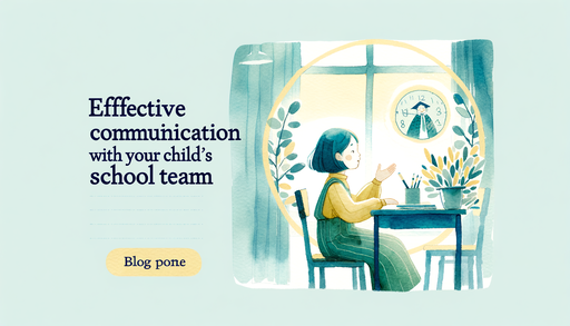 Effective Communication with Your Child’s School Team