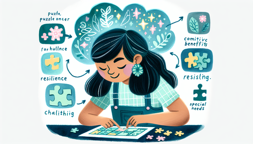 Puzzle Power: Cognitive Benefits of Puzzles for Children with Special Needs