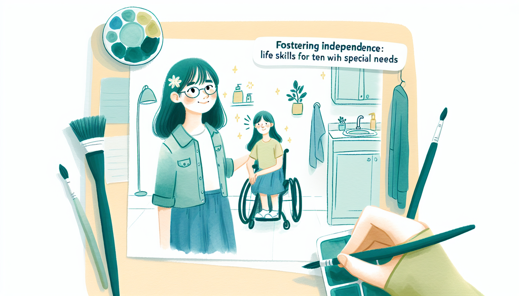 Fostering Independence: Life Skills for Teens with Special Needs